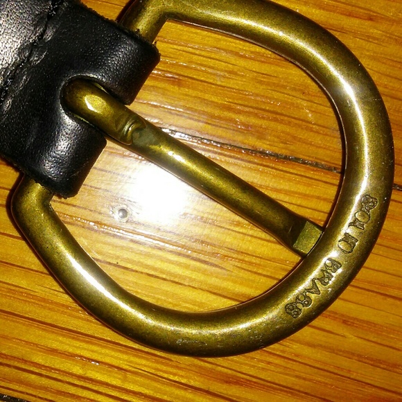 GAP Brown Leather Belt - Picture 2 of 8